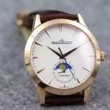 积家Jaeger LeCoultre 超薄月相大师系列男表   