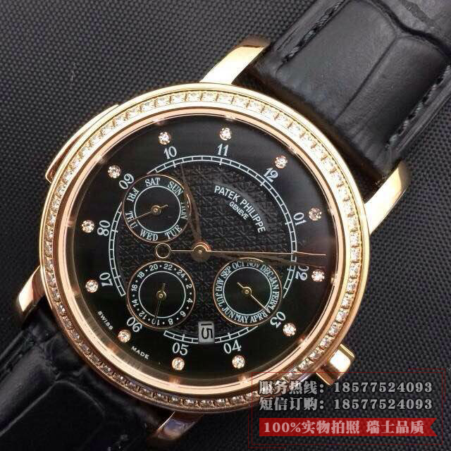 百达翡丽Patek Philippe 镶钻 复杂计时系列    