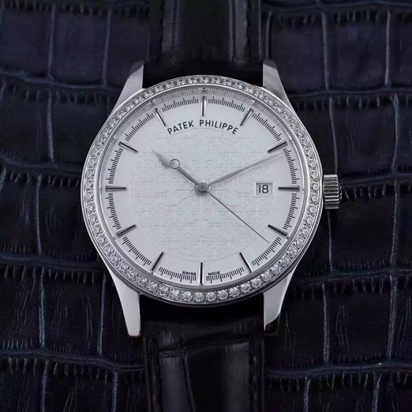 百达翡丽Patek Philippe 简约  蓝宝石镜面    