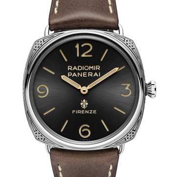 Panerai 沛纳海 LUMINOR 1950 3 DAYS GMT AUTOMATIC CERAMICA  Pam00672/Pam672 佛罗伦萨限量版