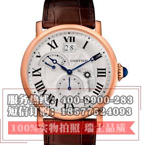 卡地亚Cartier ROTONDE DE CARTIER系列W1556240 18K玫瑰男表   