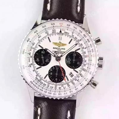 百年灵Breitling navitimer 01 航空计时01腕表 AB012012/BB01/435X/A20BA.1 白色表盘  多功能