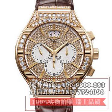 伯爵Piaget Polo系列G0A33039 腕表 全镶钻 多功能