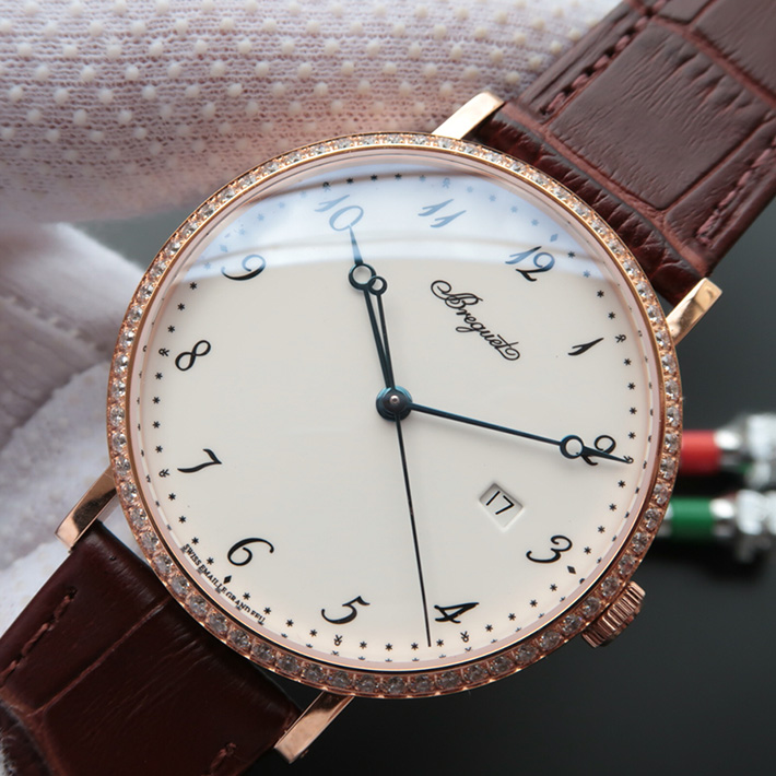 宝玑Breguet CLASSIQUE 经典系列 Classique 5177BR/29/9V6  镶钻 