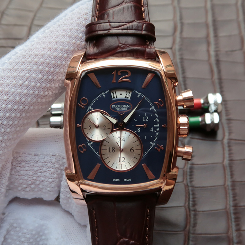 帕玛强尼(Parmigiani Fleurier)KalpaGraphe系列PFC128-0000100  蓝盘 