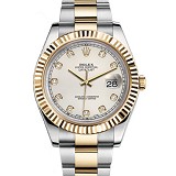 Rolex 劳力士 日志型系列116333G象牙白 上链  品质