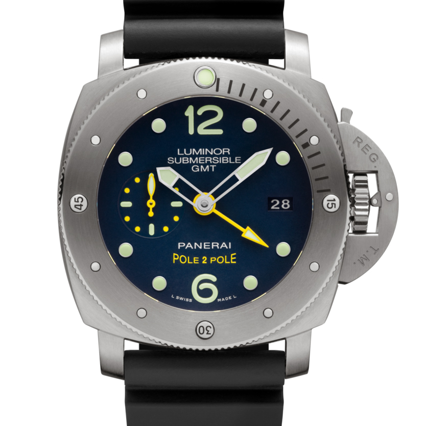 沛纳海 Panerai LUMINOR 1950 3 DAYS GMT AUTOMATIC ACCIAIO PAM00719 Pam719