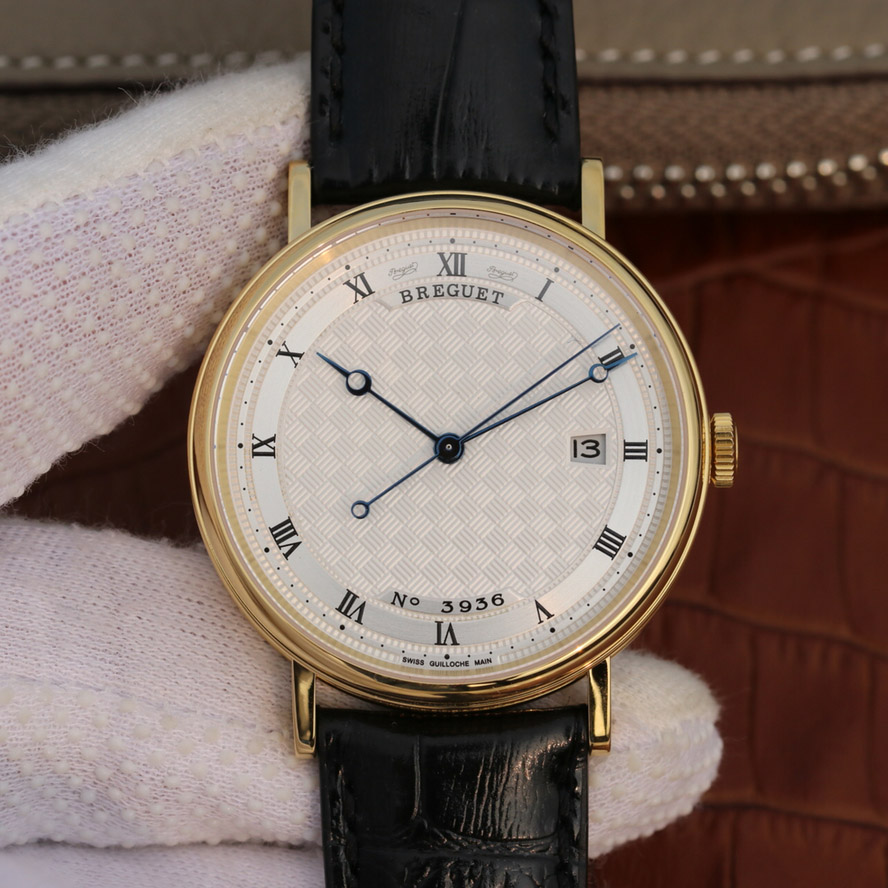 宝玑Breguet CLASSIQUE 经典系列5177 黄金镶钻腕表 