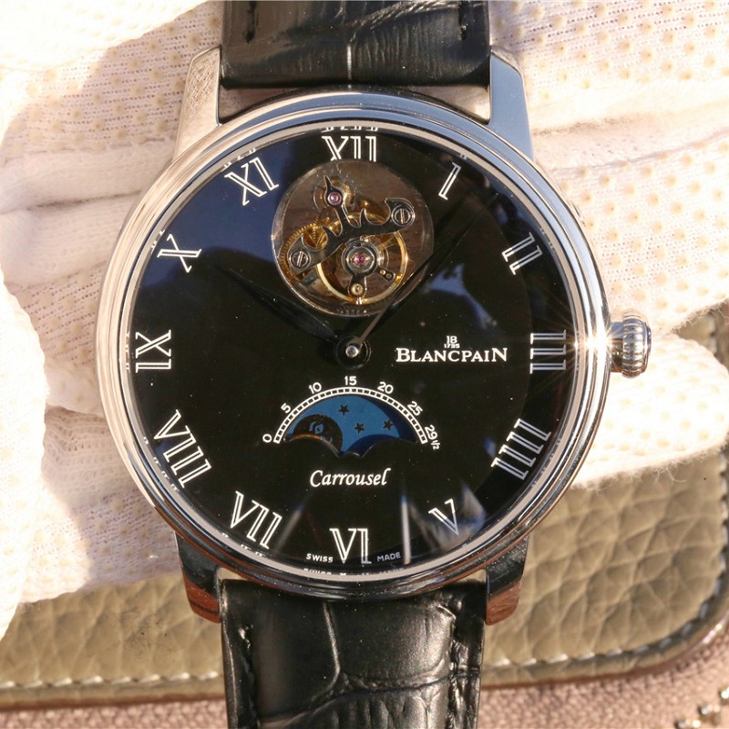 复刻宝珀手表 复刻高仿宝珀经典系列6622L真陀飞轮月相腕表