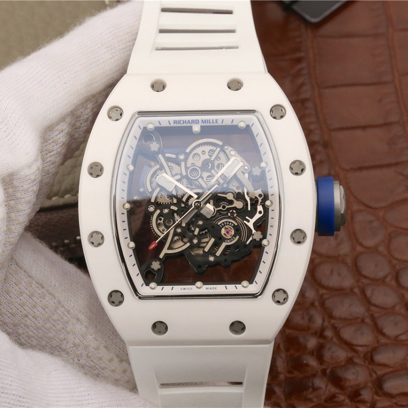 复刻理查德手表多少钱 KV理查德米勒 RM 055 陶瓷腕表