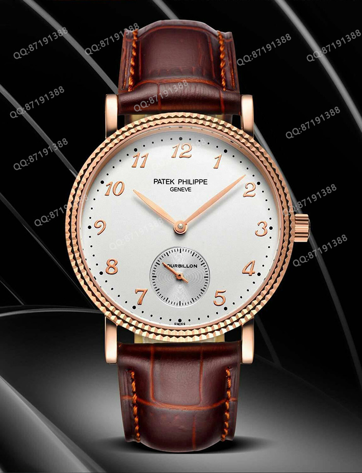 百达翡丽5119R-001 一比一高精仿百达翡丽PATEK PHILIPPE SA Calatrava 古典系列 5119R-001 手动上链机械男士 包18K玫瑰金 钢带皮带通配