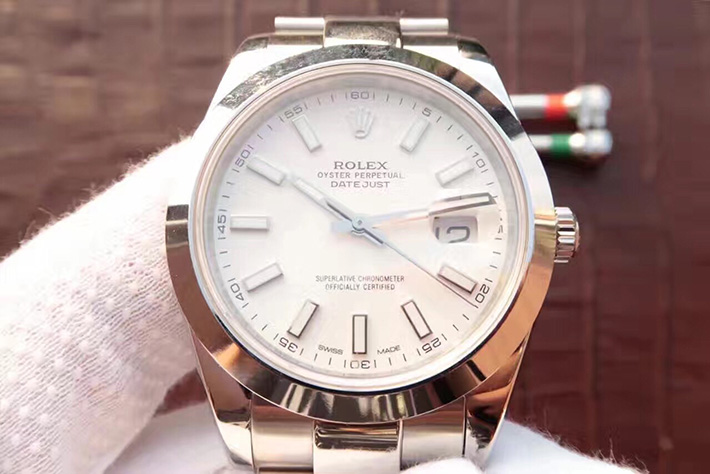 【劳力士116300-0003】一比一高精仿Rolex 劳力士 Datejust 日志型系列116300-0003精钢白面男表-古龙手表商城手表商城