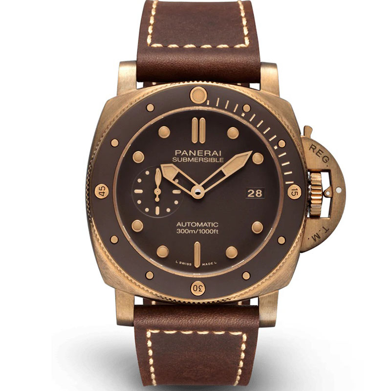 沛纳海968复刻手表表价格 vs厂沛纳海PAM00968 青铜男士手表