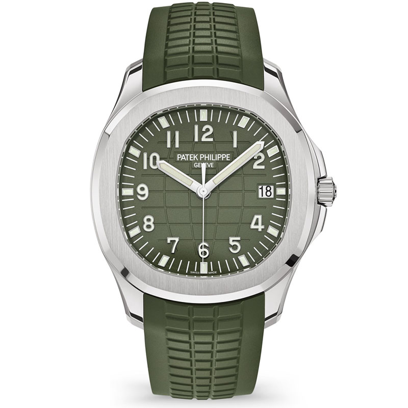 百达翡丽绿手雷复刻手表 zf厂百达翡丽手雷系列价格 5168G-010